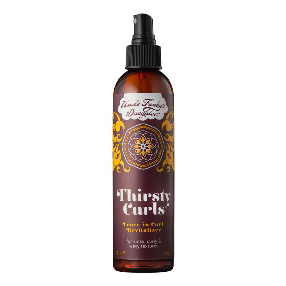 Uncle Funkys Daughter Thirsty Curls Leave In Curl Revitalizer Spray, 8 Oz