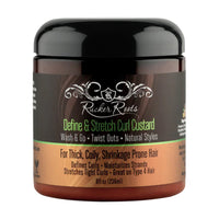 Rucker Roots Define and Stretch Curl Custard Cream, 8 Oz