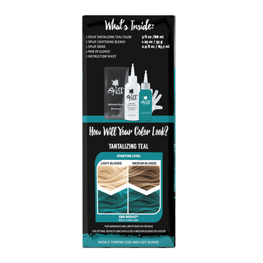 Splat Tantalizing Teal Hair Color Complete Kit, 1 Ea