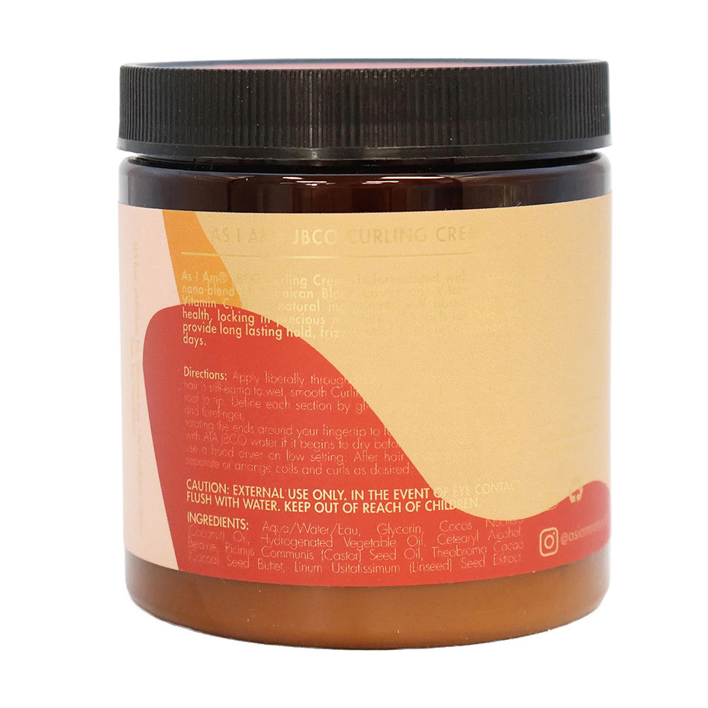As I Am Restore and Repair Jamaican Black Castor Oil Curling Creme, 4 Oz