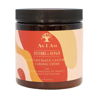 As I Am Restore and Repair Jamaican Black Castor Oil Curling Creme, 4 Oz