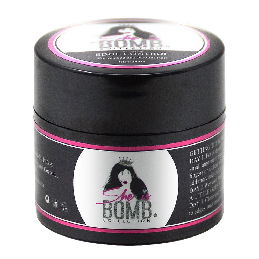 She Is Bomb Travel Size Edge Control Gel, 20 Ml