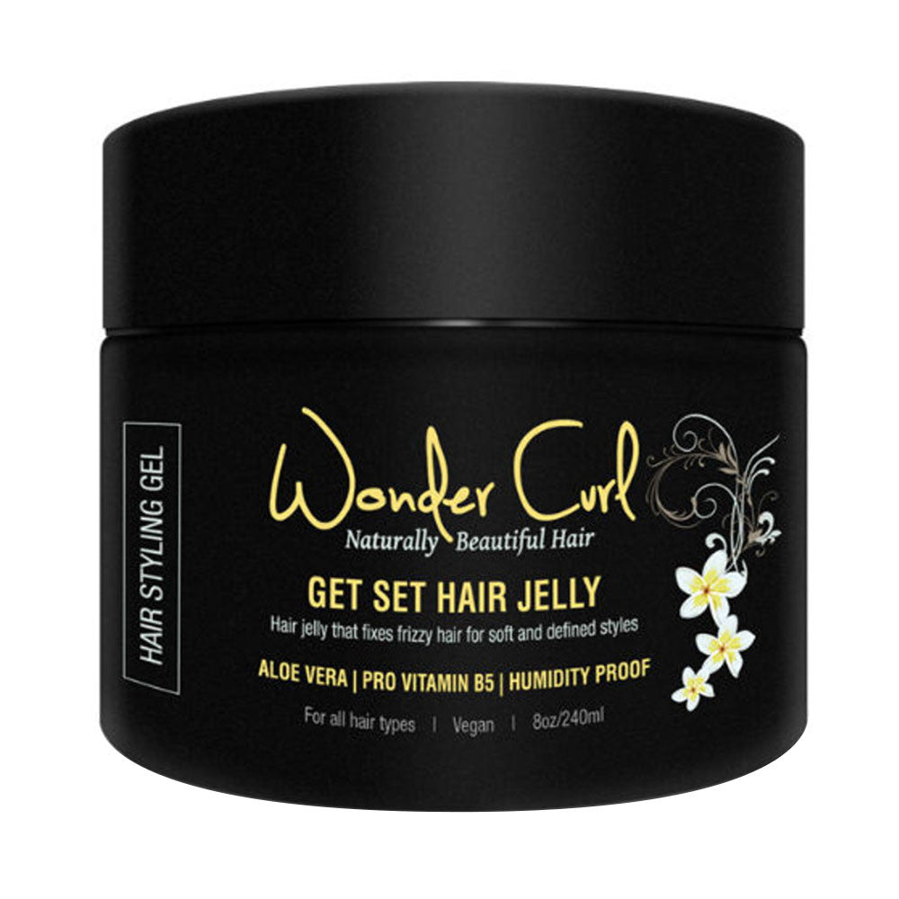 Wonder Curl Natural Get Set Hair Jelly, 8 Oz