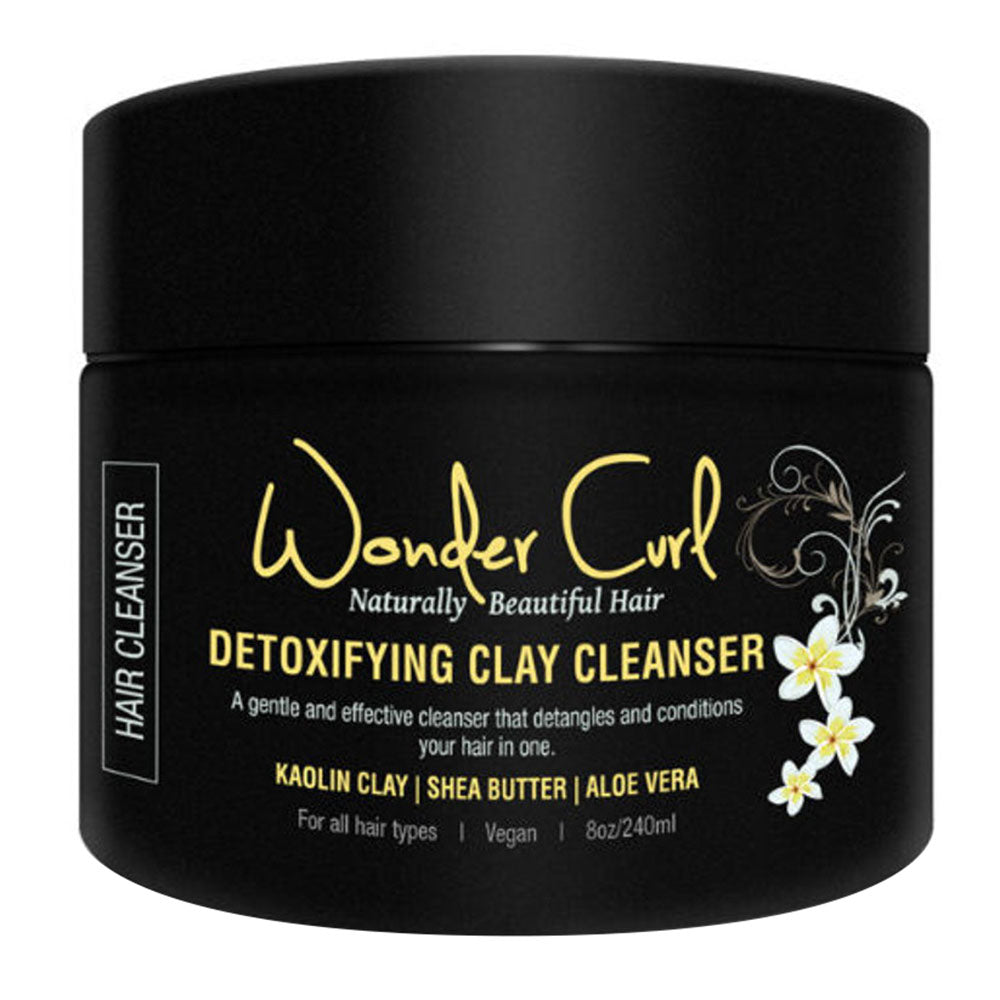 Wonder Curl Natural Hair Detoxifying Clay Cleanser, 8 Oz