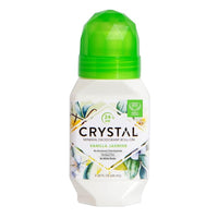Crystal Essence Mineral Deodorant Roll On,Vanilla Jasmine 2.25 Oz