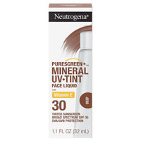 Neutrogena Purescreen Mineral UV Tint Sunscreen Spf 30 Face Liquid, 1.1 Oz
