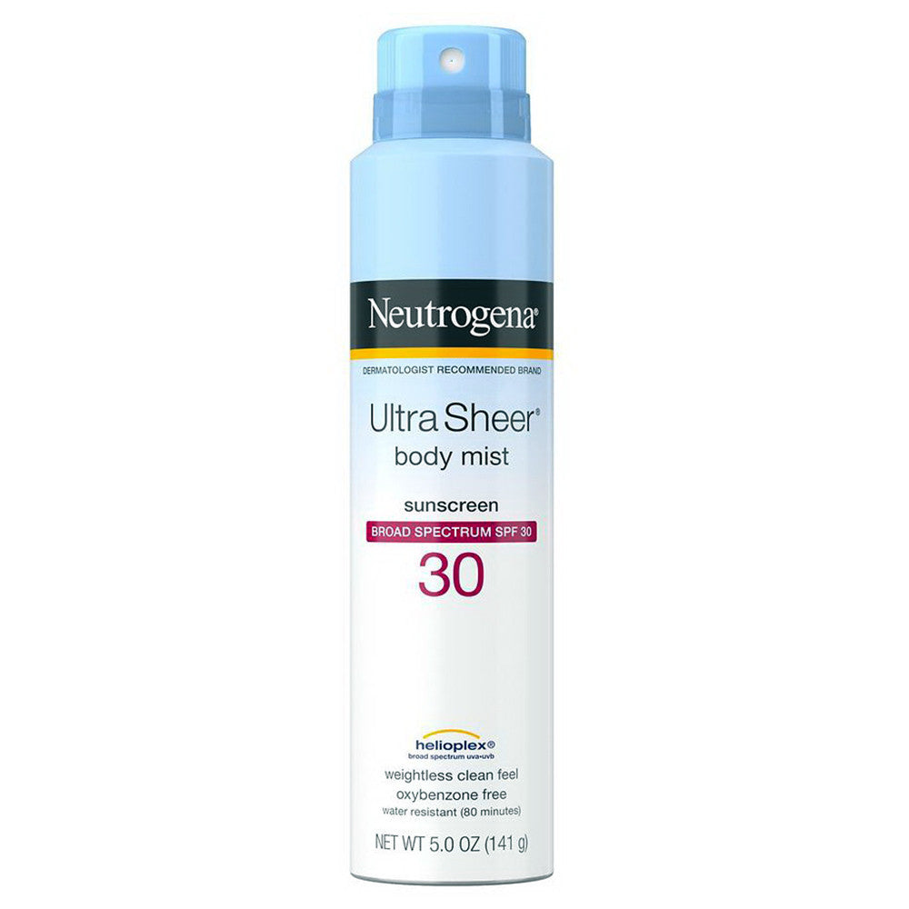Neutrogena Ultra Sheer Lightweight Sunscreen Spray Spf 30, 5 Oz