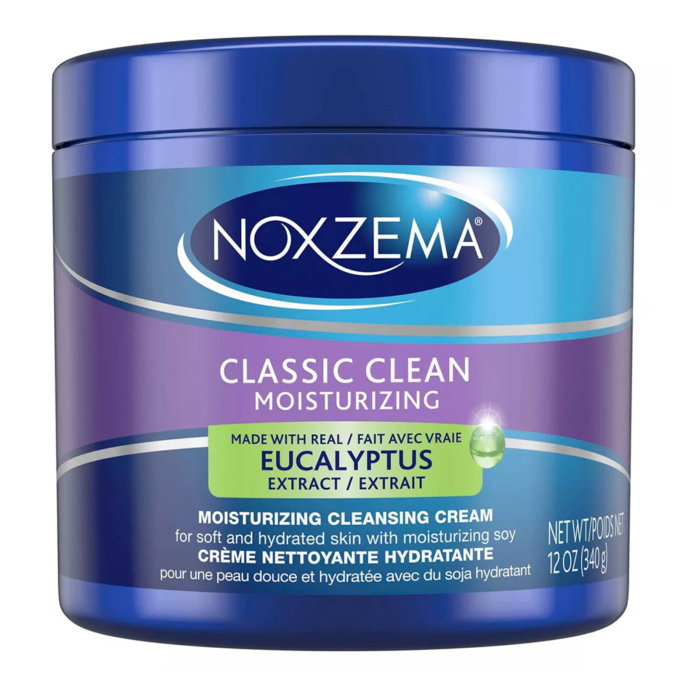 Noxzema Classic Clean Moisturizing Cleansing Cream for Skin 12Oz (340g)