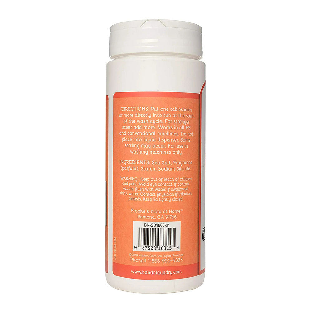 BandN At Home Laundry Scent Booster with Natural Sea Salt, Citrus Sunrise, 18 Oz