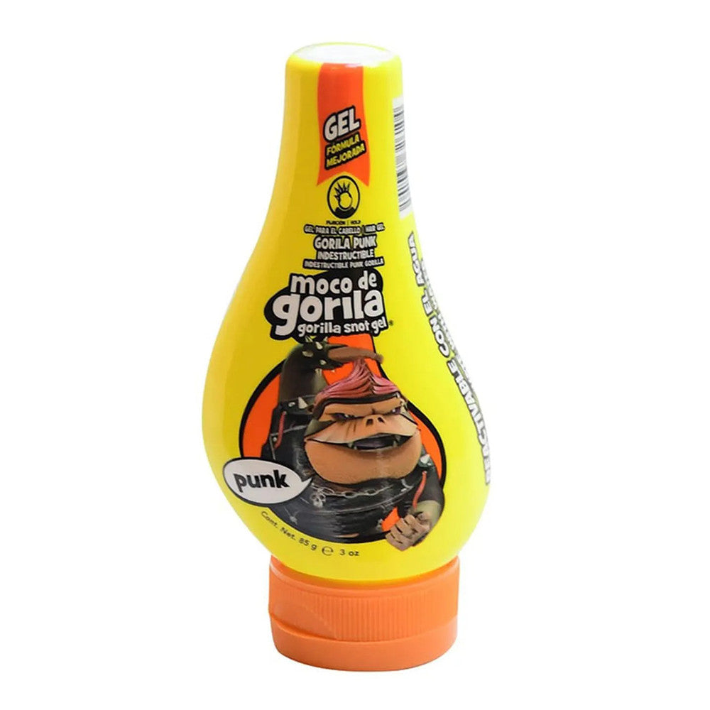 Moco De Gorila Gel Extreme Hold Yellow Punk, 3 Oz