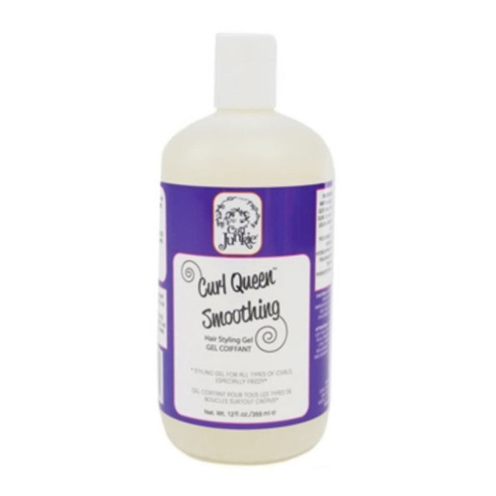 Curl Junkie Curl Queen Smoothing Hair Styling Gel, 12 Oz
