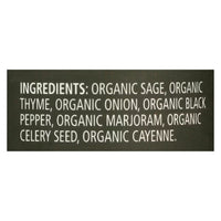 Frontier Co-Op Organic Poultry Seasoning, 1.2 Oz