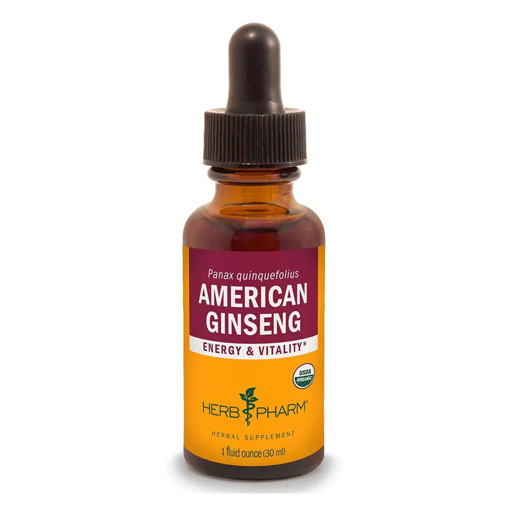 Herb Pharm American Ginseng Extract, 1 Oz