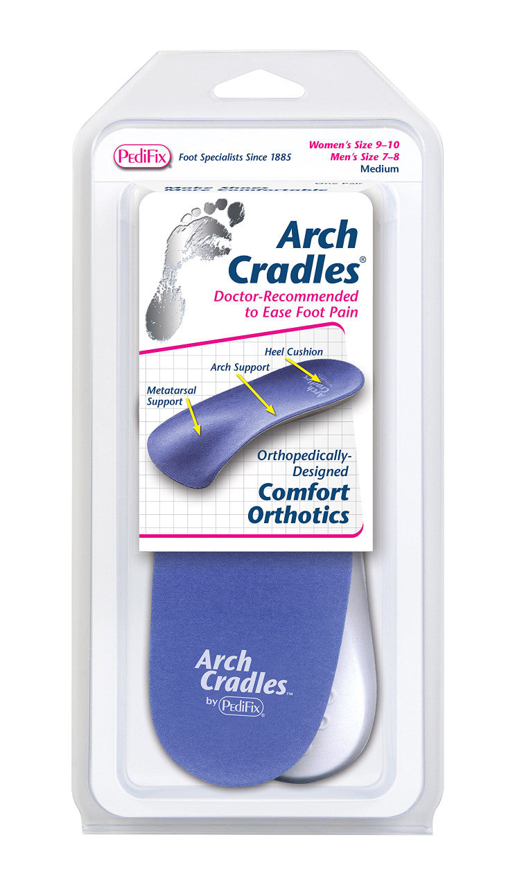 Pedifix Arch Cradles, Medium Women 9-10, Men 7-8, 1 Pair