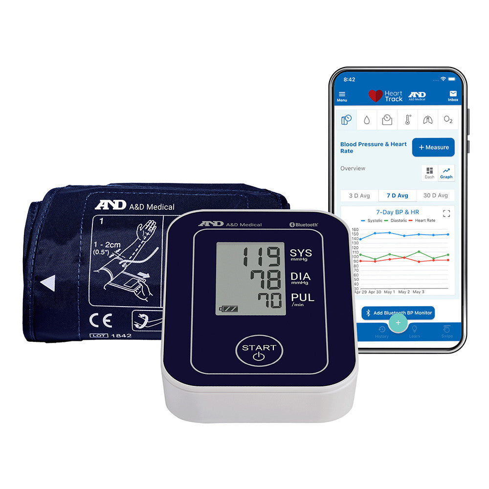 A&D Medical Upper Arm UA 651 Digital Blood Pressure Monitor, 1 Ea