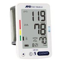 A&D Medical Premium Blood Pressure Wrist Monitor, 1 Ea