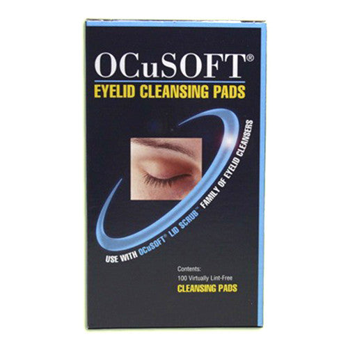 Ocusoft Eye Lid Virtually Line Free Cleansing Pads - 100 ea