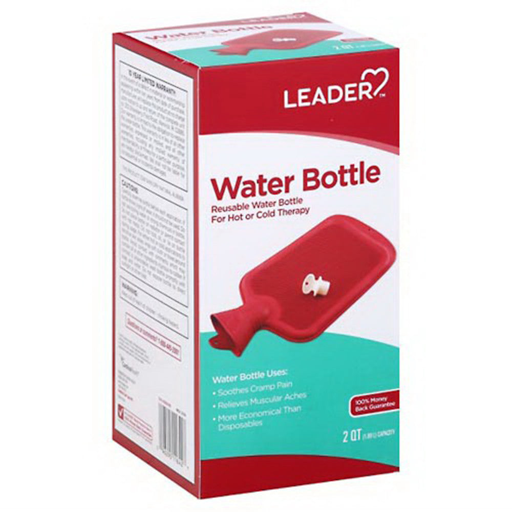 Leader Reusable Water Bottle Economy With Stopper, 1 Ea