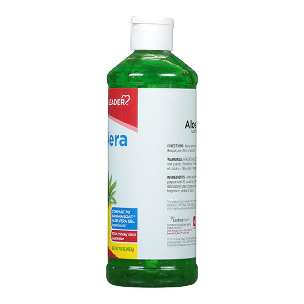 Leader Soothing Gel, Aloe Vera, 16 Oz