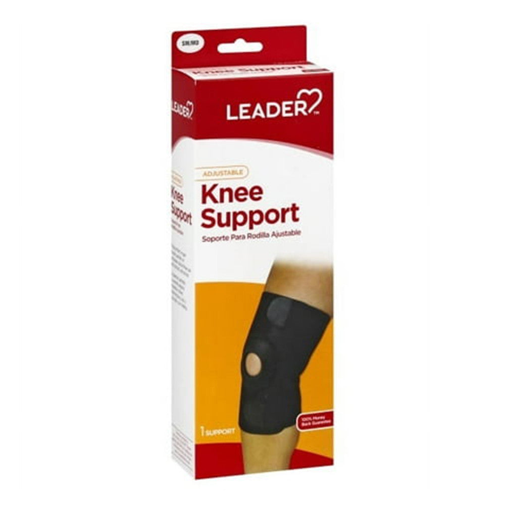 Leader Adjustable Knee Support Open Patella Small/Medium, 1 Ea