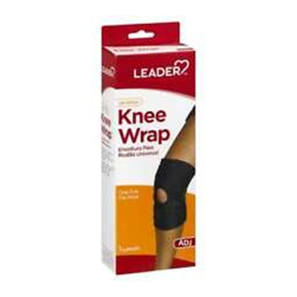 Leader Adjustable Knee Support Open Patella Small/Medium, 1 Ea