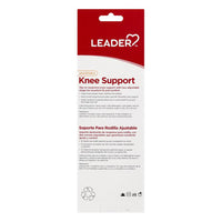 Leader Adjustable Knee Support Open Patella Small/Medium, 1 Ea