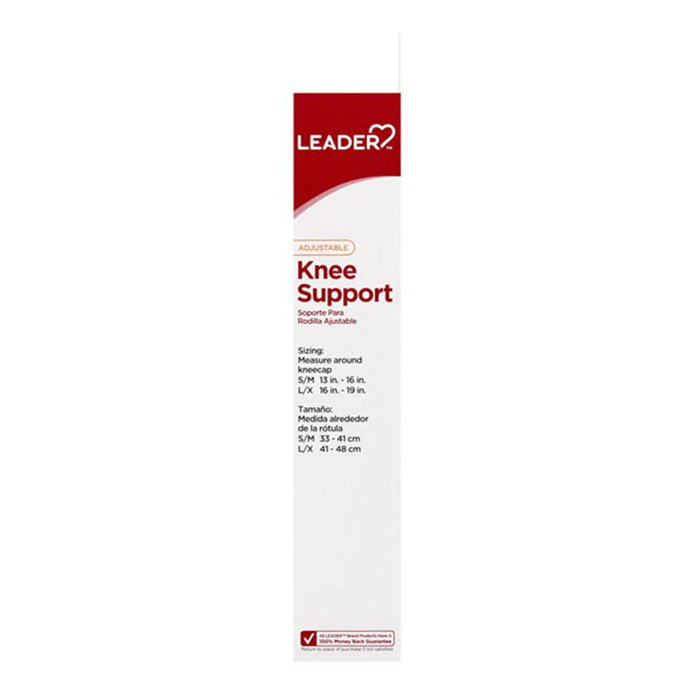 Leader Adjustable Knee Support Open Patella Small/Medium, 1 Ea