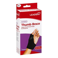 Leader Thumb Brace, Neoprene, Large/Extra Large, Supports Braces, 1 Ea