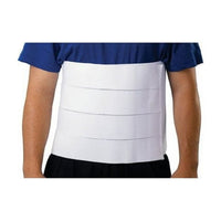Leader Abdominal Binder Support Braces White, Large 9 Inches, 1 Ea