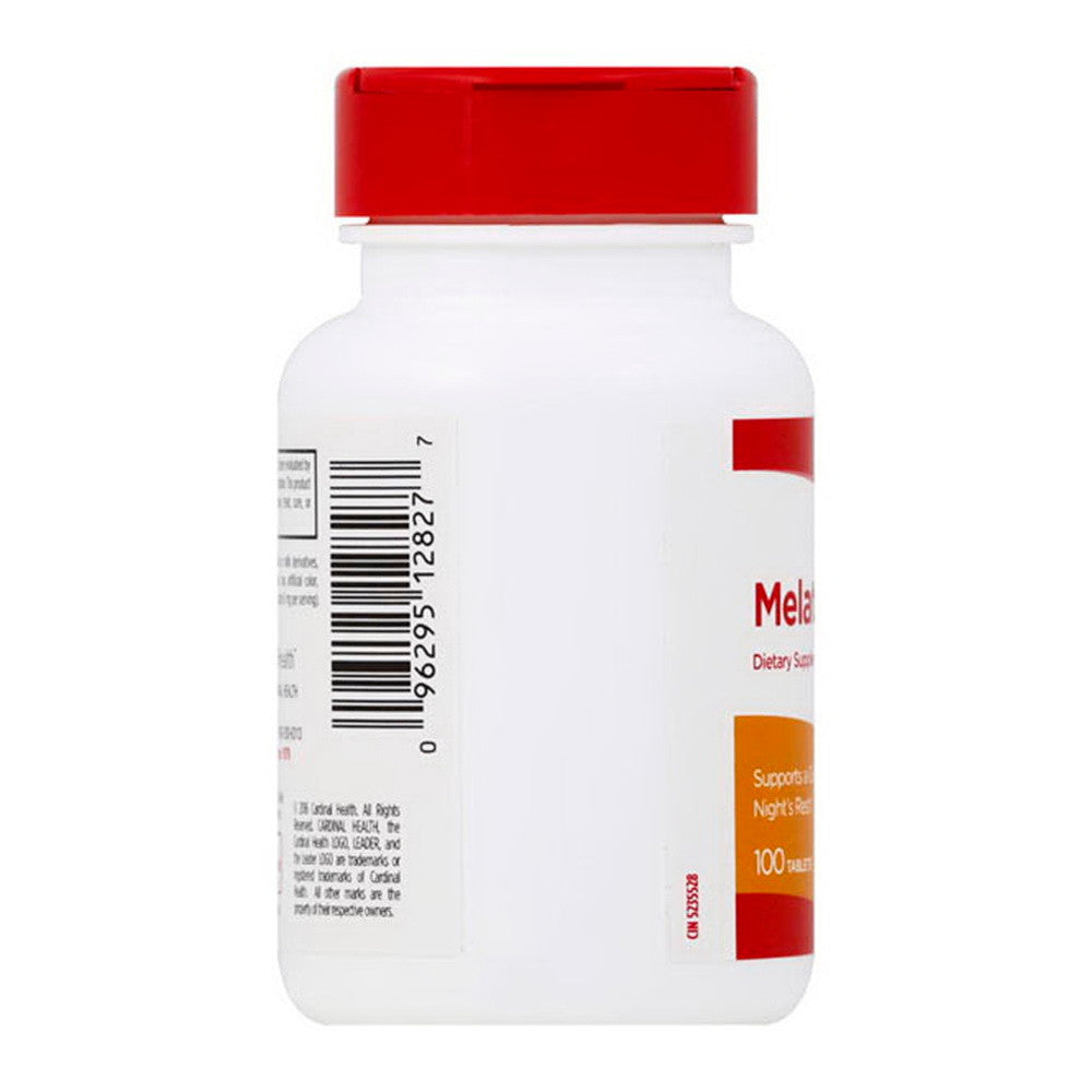 Leader Melatonin, Dietary Supplement, 3 Mg Tablets, 100 Ea