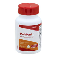 Leader Melatonin, Dietary Supplement, 3 Mg Tablets, 100 Ea