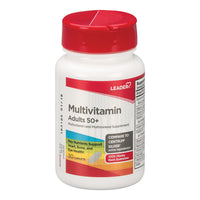 Leader Multivitamin, Adults 50Plus, Caplets, 30 Ea