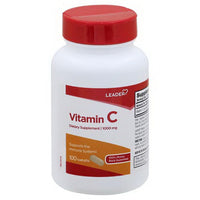 Leader Vitamin C Dietary Supplement 1000 Mg Caplets, 100 Ea