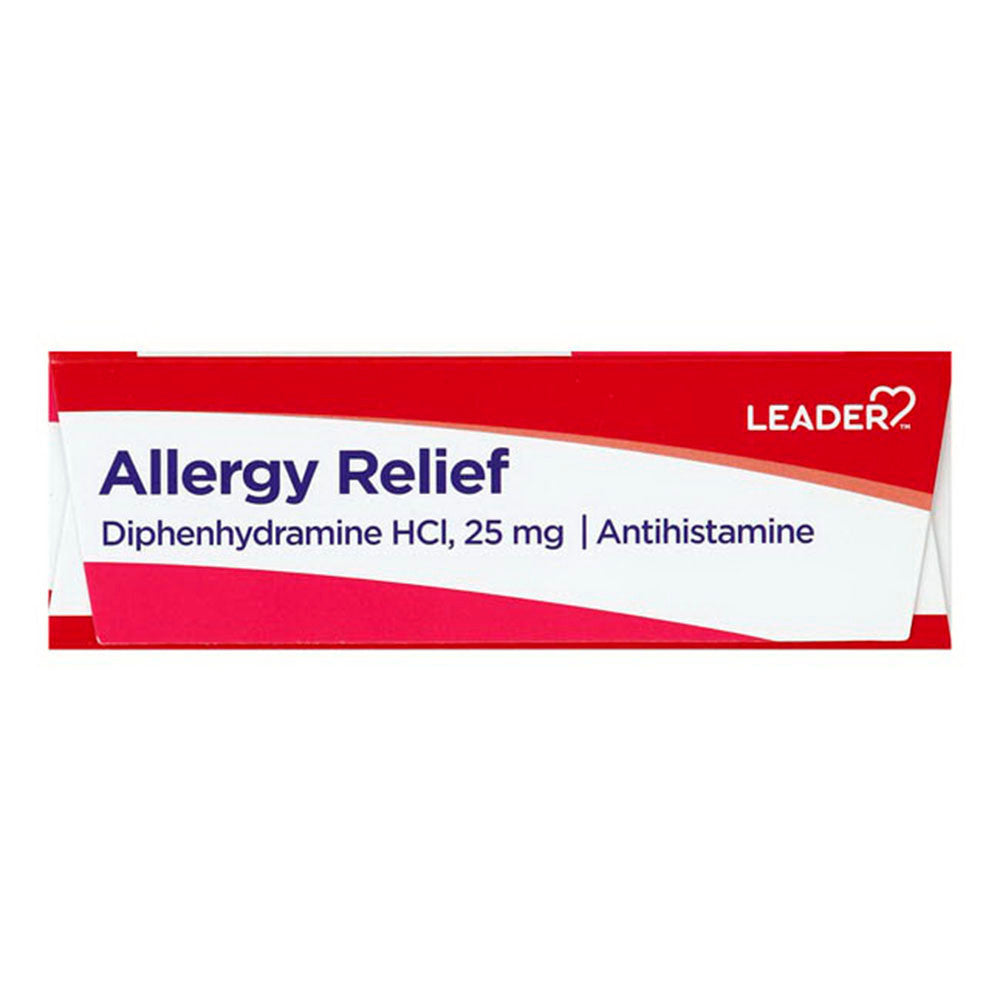 Leader Allergy Relief, Mini Tablets, 48 Ea