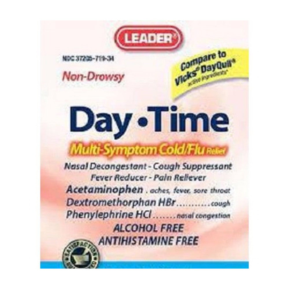 Perrigo Daytime Cold and Flu Multi Symptom Relief, 12 Oz