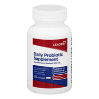 Leader Daily Probiotic Supplement 250 Mg Capsules, 50 Ea