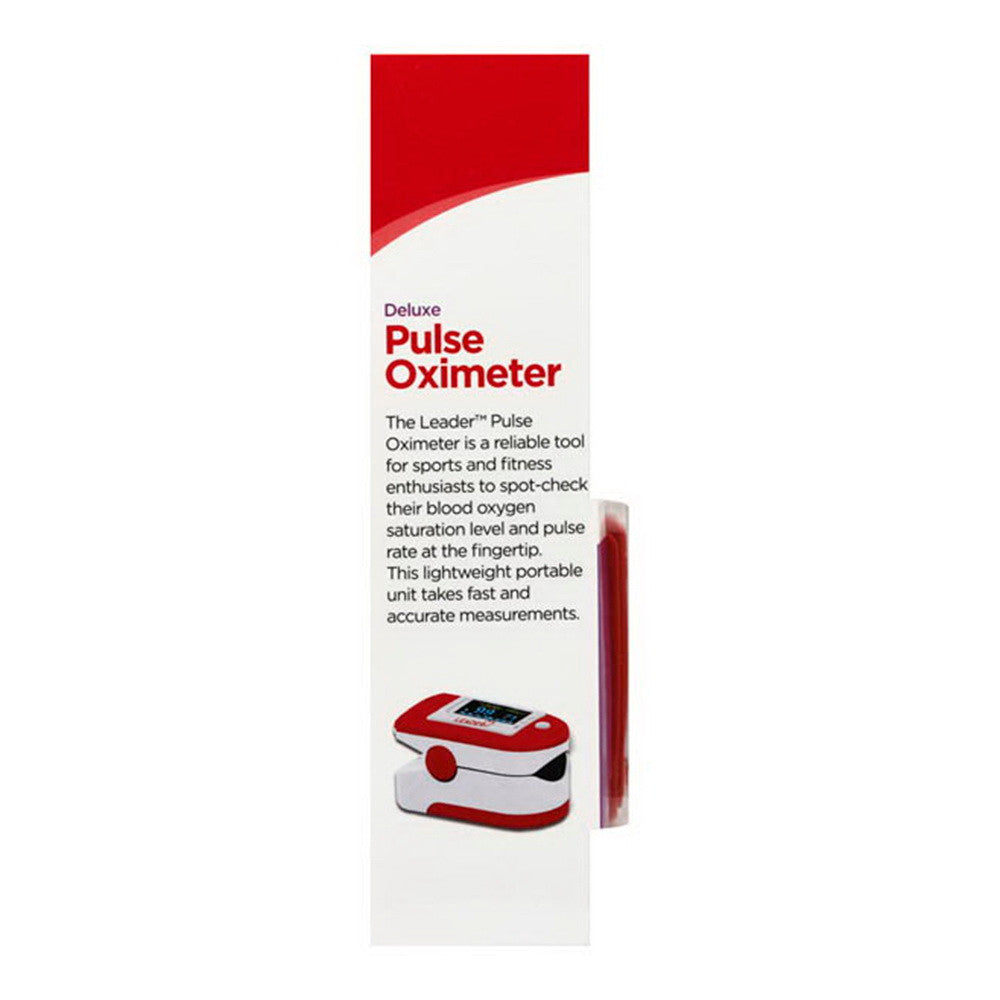 Leader Pulse Oximeter, Deluxe, 1 Ea