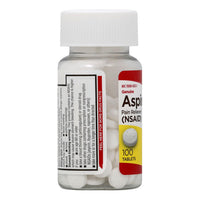 Leader Genuine Aspirin 325 Mg Tablets, 100 Ea