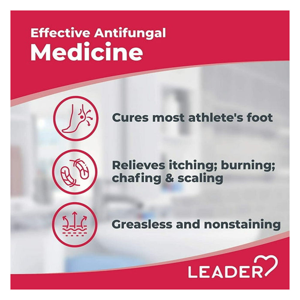 Leader Antifungal Athletes Foot Powder Spray, 4.6 Oz