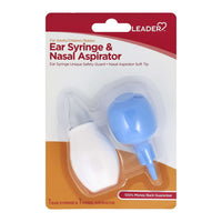 Leader Ear Syringe Or Nasal Aspirator For Adults, Children Or Babies, 1 Ea