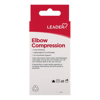 Leader Elbow Compression Medium, 1 Ea