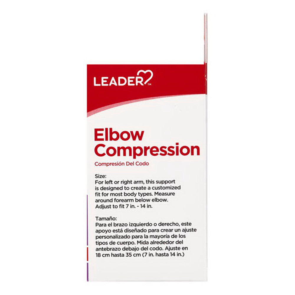 Leader Elbow Compression Small, 1 Ea