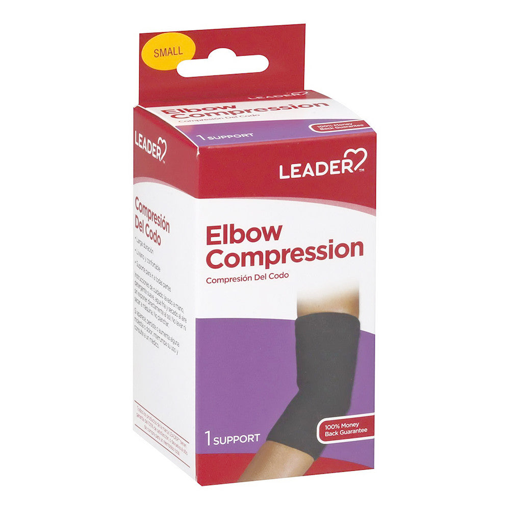 Leader Elbow Compression Small, 1 Ea