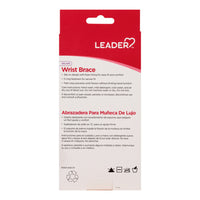 Leader Deluxe Wrist Brace Stabilizer Left, Large/Extra Large, 1 Ea