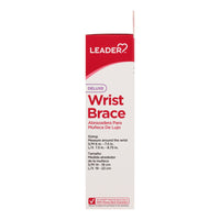 Leader Deluxe Wrist Brace Stabilizer Left, Large/Extra Large, 1 Ea