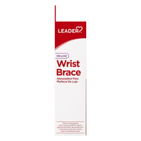 Leader Deluxe Wrist Brace Stabilizer Left, Small/Medium, 1 Ea
