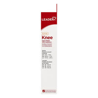 Leader Slip On Knee Support Elastic With Stabilizers Black, Medium, 1 Ea