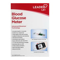 Leader Blood Glucose Meter, Advanced Biosensor Technology, 1 Ea