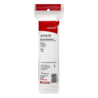 Leader Cosmetic Cotton Rounds, Soft And Absorbent, 80 Ea