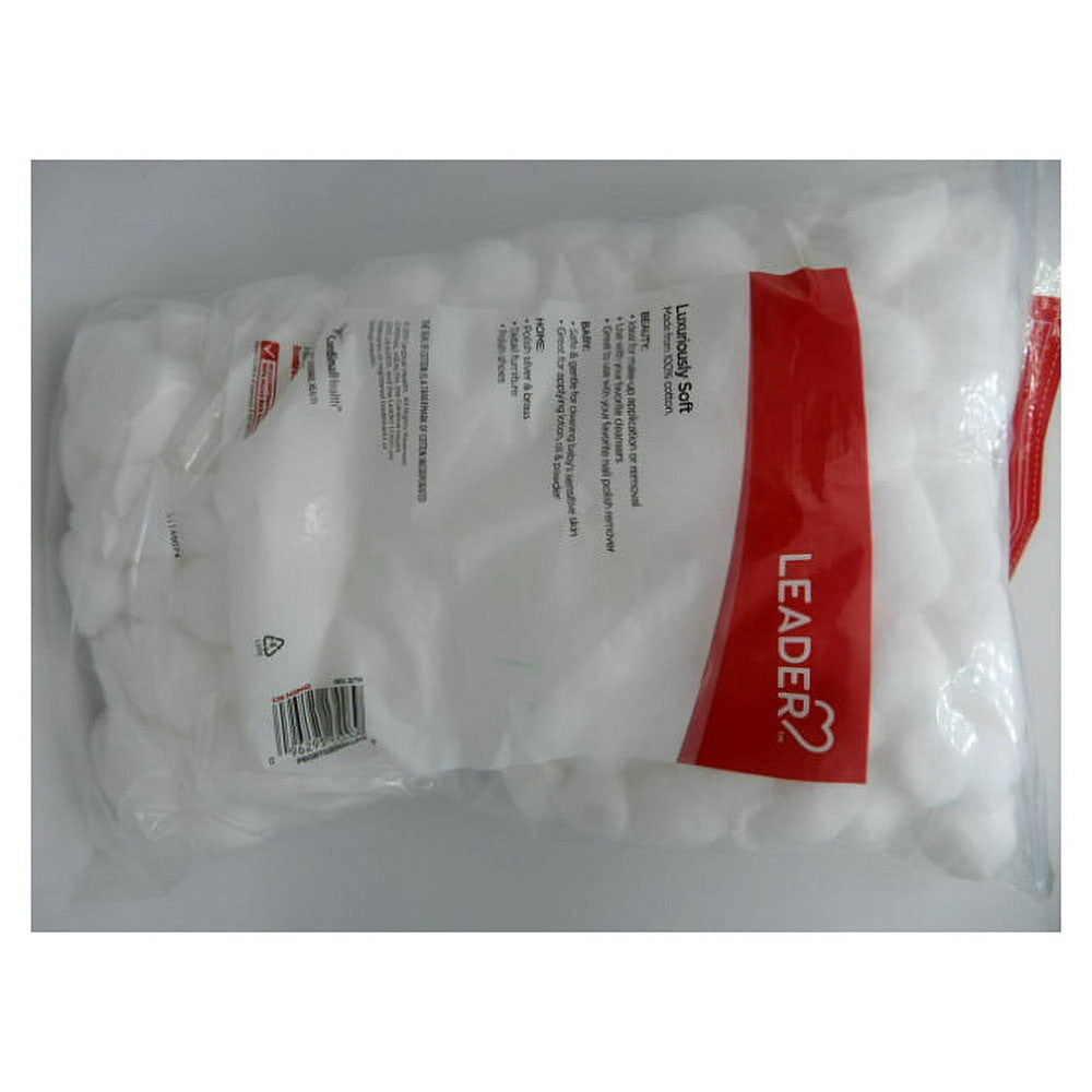 Leader Cotton Balls, Soft And Absorbent, Jumbo, 200 Ea